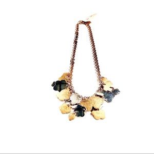 Chunky necklace Macy’s & Bloomingdales collection.